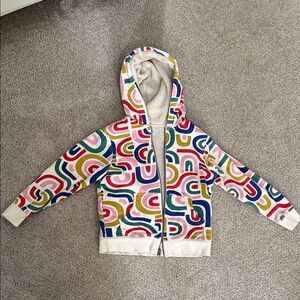 Hanna Andersson Multicolor Patterned Kids Hoodie